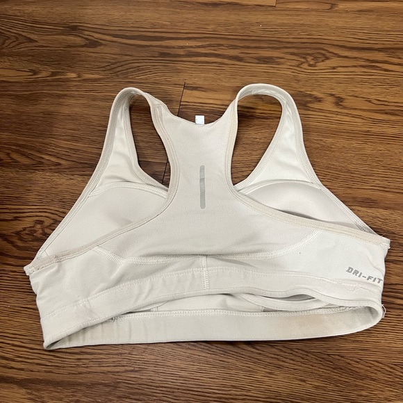 Nike White Sports Bra Size Small - Picture 4 of 6